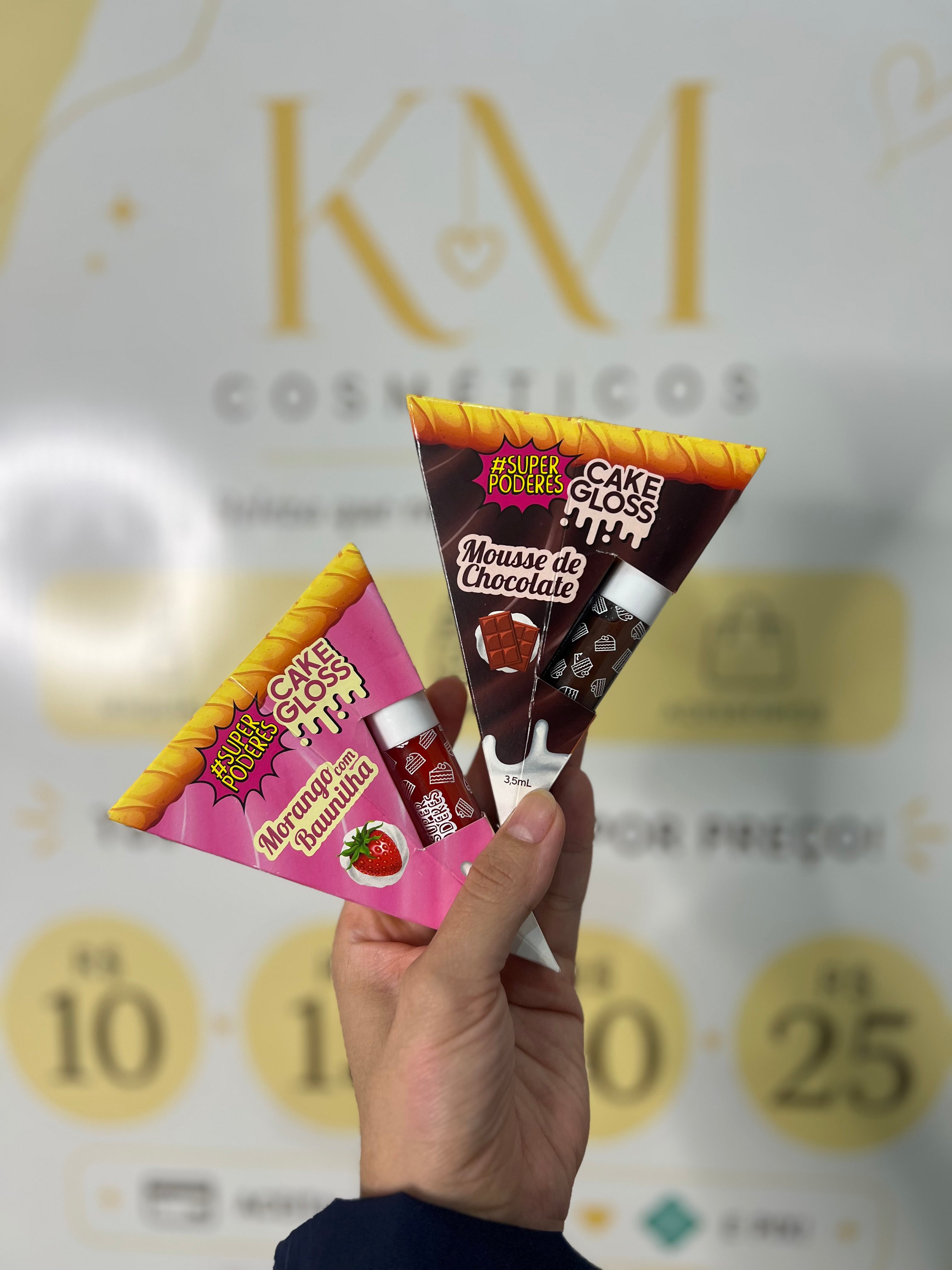 Cake Gloss – Morango com Baunilha 🍓