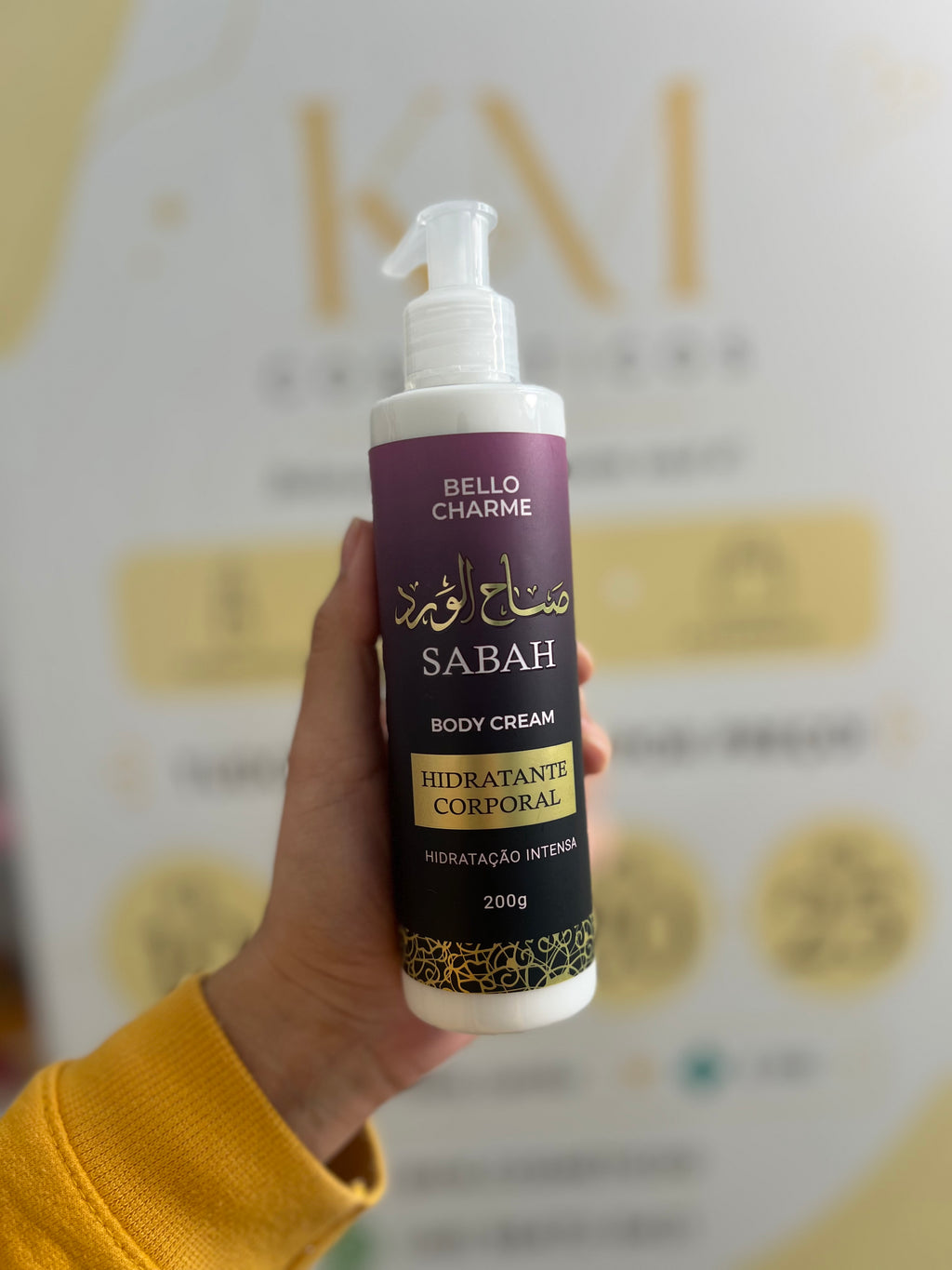 Hidratante Corporal Sabah – Bello Charme